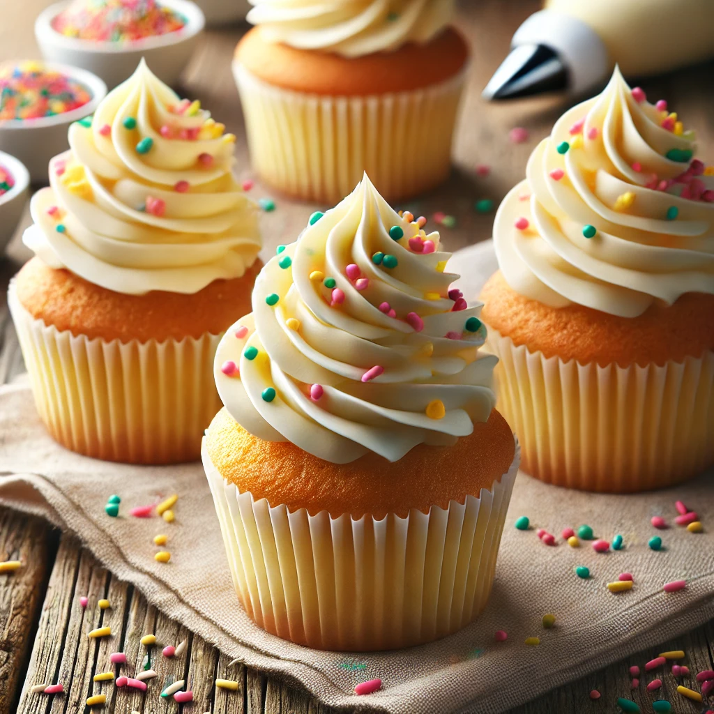 Vanilla Bean Cupcakes